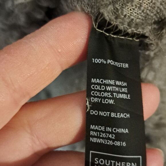 Southern Marsh gray 1/4 zip pull over fleece size XL - Picture 3 of 6